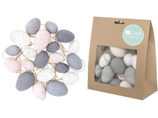 ZAWIESZKI JAJKA, 20 SZT. RӯOWExNEUTRALNE