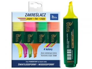 Zakre�lacz TETIS komplet 4 kolory