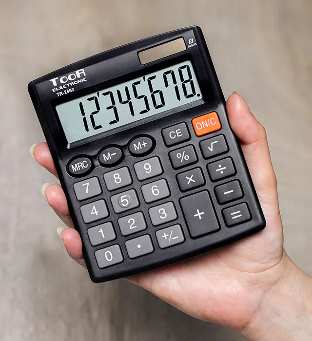 Kalkulator biurowy TOOR TR-2483 8-pozycyjny