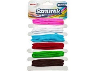 Sznurek SZ6-1 mix 6 kolor�w