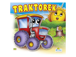 Ksi��eczka Sztywne strony - Traktorek