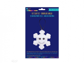 Zestaw kreatywny z filcu DPCRAFT Zawieszka �nie�ynka