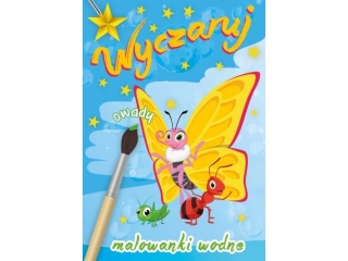 Malowanka wodna SKRZAT Wyczaruj owady