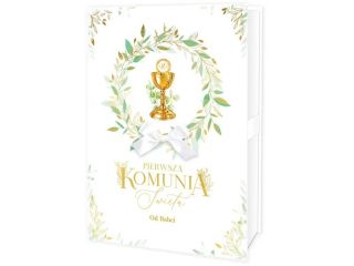 Album pude�ko Komunia XXL + Ksi��eczka i Koperta, Od Babci