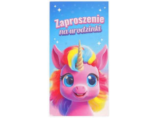 Zaproszenia KZK dla dzieci nr 068 10szt.