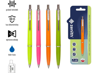 D�ugopis automatyczny 0,8 mm ZENITH 7 FLUO - 1 szt. blister