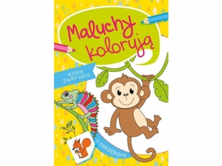 Kolorowanka SKRZAT Maluchy koloruj - Dzikie zwierzta