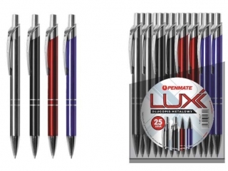 D�ugopis metalowy PENMATE  Lux w displeju 25szt.