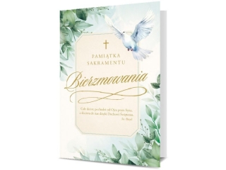 Kartki karnet B6 K - 2015 Bierzmowanie