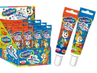 Klej Hokus-Pokus w tubie display 12 sztuk 45 g ZWIERZAKI UCZNIAKI