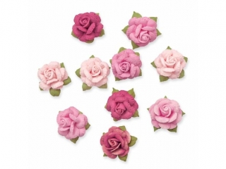 R�e papierowe DPCRAFT 3 cm, 10 szt. Pinkxred