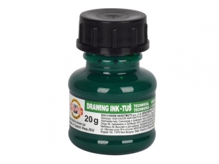 Tusz kre�larski KOH-I-NOOR zielony 20g 1417008