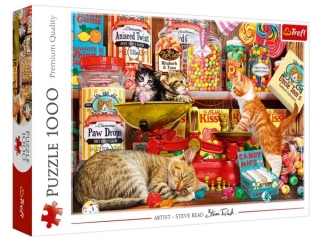 Puzzle 1000 TREFL Kocie s�odko�ci