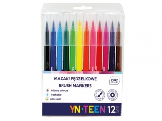 Mazaki p�dzelkowe YN TEEN 12 kolor�w