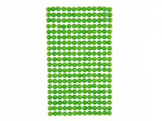 Pere�ki samoprzylepne DPCRAFT 6mm 260szt - green