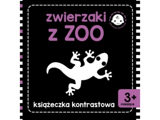Ksi��eczka SKRZAT kontrastowa - Zwierzaki z zoo
