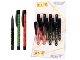 Piro kulkowe na naboje CRESCO College, Gold display 12szt.