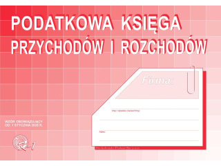 Druk -�Podatkowa ksi�ga przych. i rozch.A4