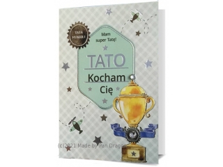 Kartki karnet B6 HM 200-1551 Dzień taty