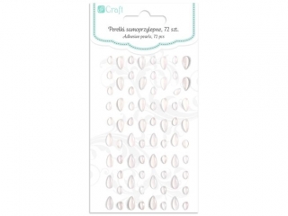 Pere�ki samopzylepne DPCRAFT 72szt. Kropelki