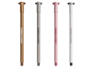 D�ugopis usuwalny HAPPY COLOR Uszaki 0,5mm  niebieskie