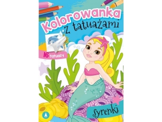 Kolorowanka SKRZAT z tatuażami - Syrenki