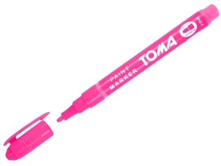Marker olejowy TOMA 1,5mm - r�owy