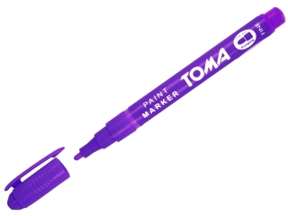 Marker olejowy TOMA 1, 5mm - fioletowy