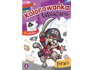 Kolorowanka SKRZAT z tatua�ami - Piraci