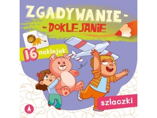 Ksi��eczka SKRZAT Zgadywanie-doklejanie - Szlaczki