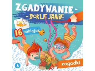 Ksi��eczka SKRZAT Zgadywanie-doklejanie - Zagadki