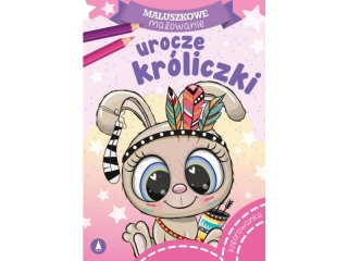 Kolorowanka SKRZAT Maluszkowe malowanie - Urocze króliczki