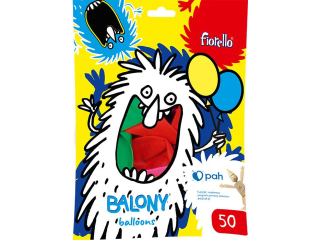 BALONY 10" PASTEL MIX Fiorello 50 szt.