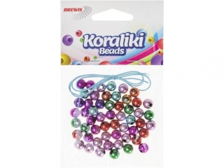 Koraliki metalowe do nawlekania mix KO4