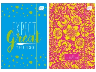 Teczka z gumk� A4+ INTERDRUK LUX Hybrid