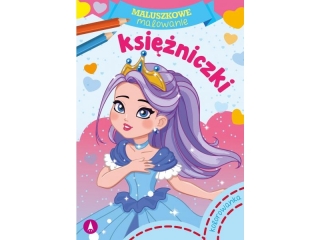 Kolorowanka SKRZAT Maluszkowe malowanie - Księżniczki