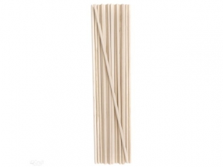 Patyczki kreatywne DPCRAFT okr�g�e jumbo naturalne, 20 szt.