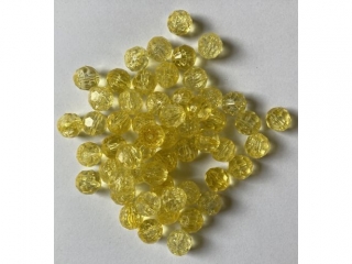 Korale PAULA 12mm - prze�roczyste piwne