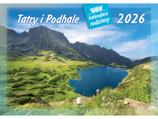 Kalendarz cienny rodzinny LUCRUM - Tatry i Podhale 2026