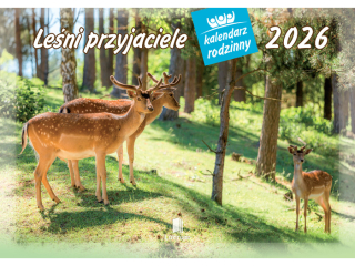 Kalendarz cienny rodzinny LUCRUM - Leni przyjaciele 2026