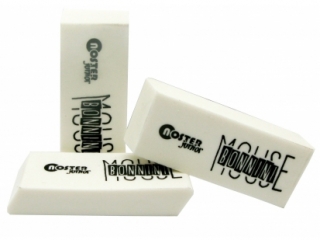 Gumka do �cierania MOUSE 36szt. [opakowanie=36szt]