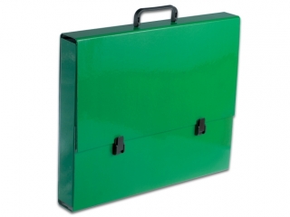 Teczka z r�czk� PENMATE A3  w�ska zielona