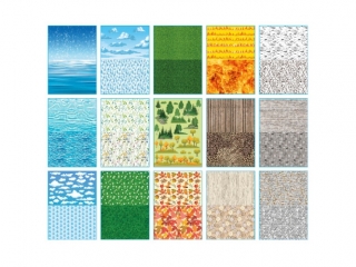 Blok z motywami HAPPY COLOR Natura 80g A4 15k. 30 motyw�w