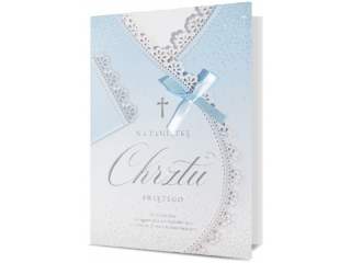Kartki karnet HM 200-2387 Chrzest