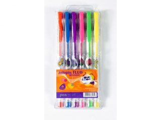 D�ugopisy PENWORD fluo  6 kolor�w