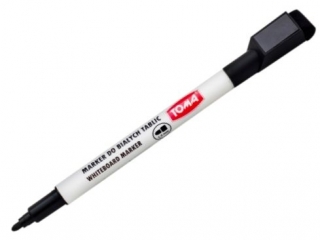 Pisaki do bia�ych tablic z magnesem w nasadce TOMA 1,5mm cza