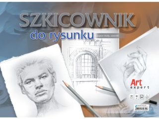 Szkicownik do rysunku A4-96k 90g