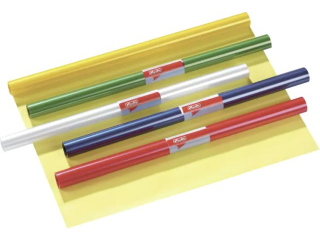 Folia okładkowa HERLITZ 100 x 40 cm przeźroczysta kolorowa