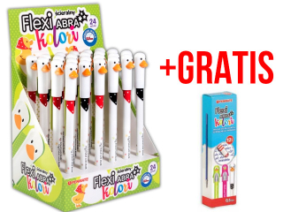 D�ugopis �cieralny PENMATE Flexi Abra kolori - Daki + GRATIS 12szt. wk�ad�w