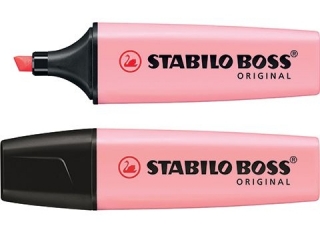 Zakre�lacz STABILO BOSS pastelowy - r�owy